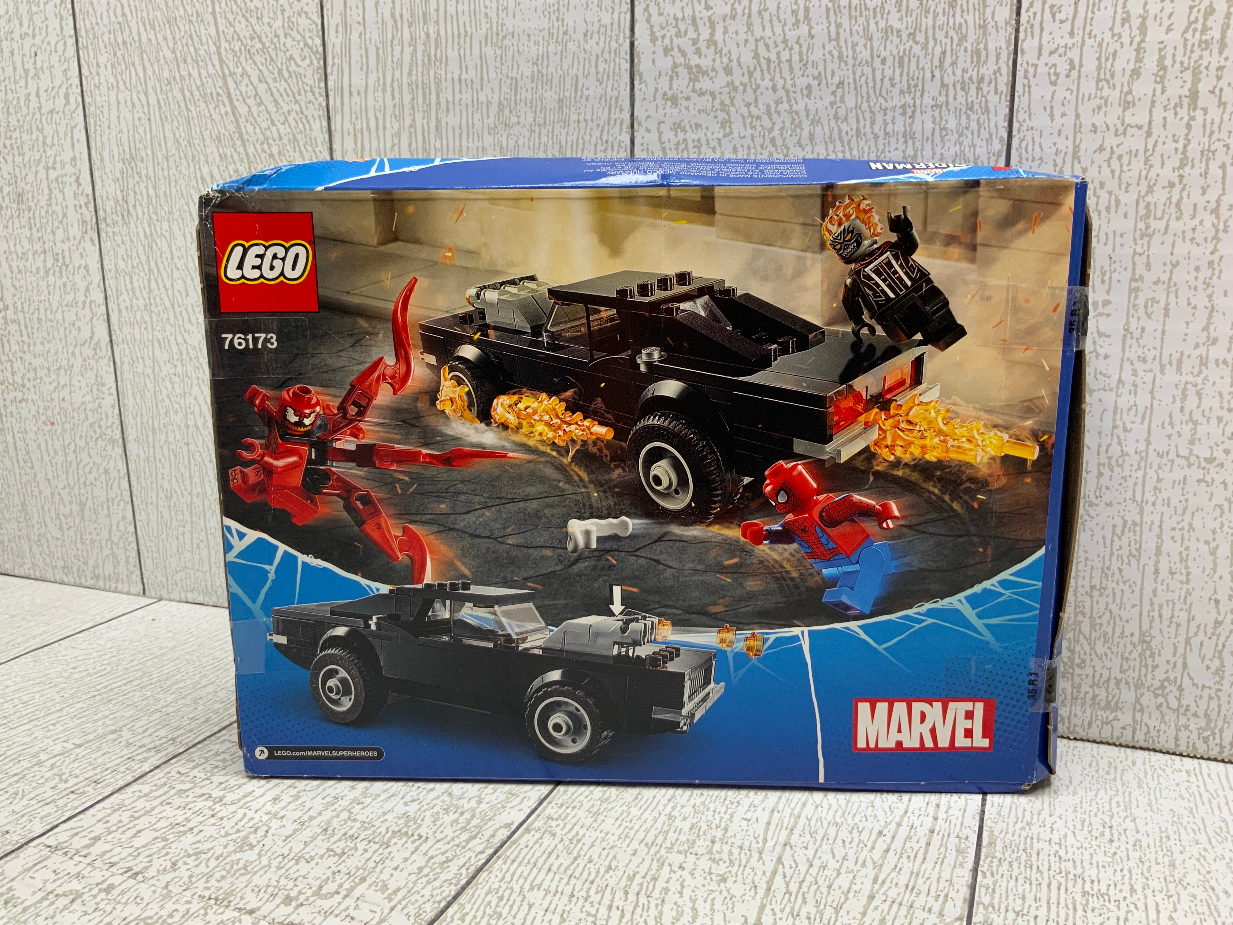 LEGO Marvel Spider-Man: Spider-Man and Ghost Rider vs. Carnage 76173 Set (8039884456174)